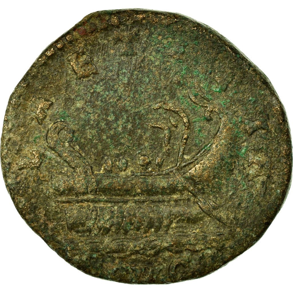 Coin, Postumus, Double Sestertius, Trier, EF(40-45), Bronze, RIC:143