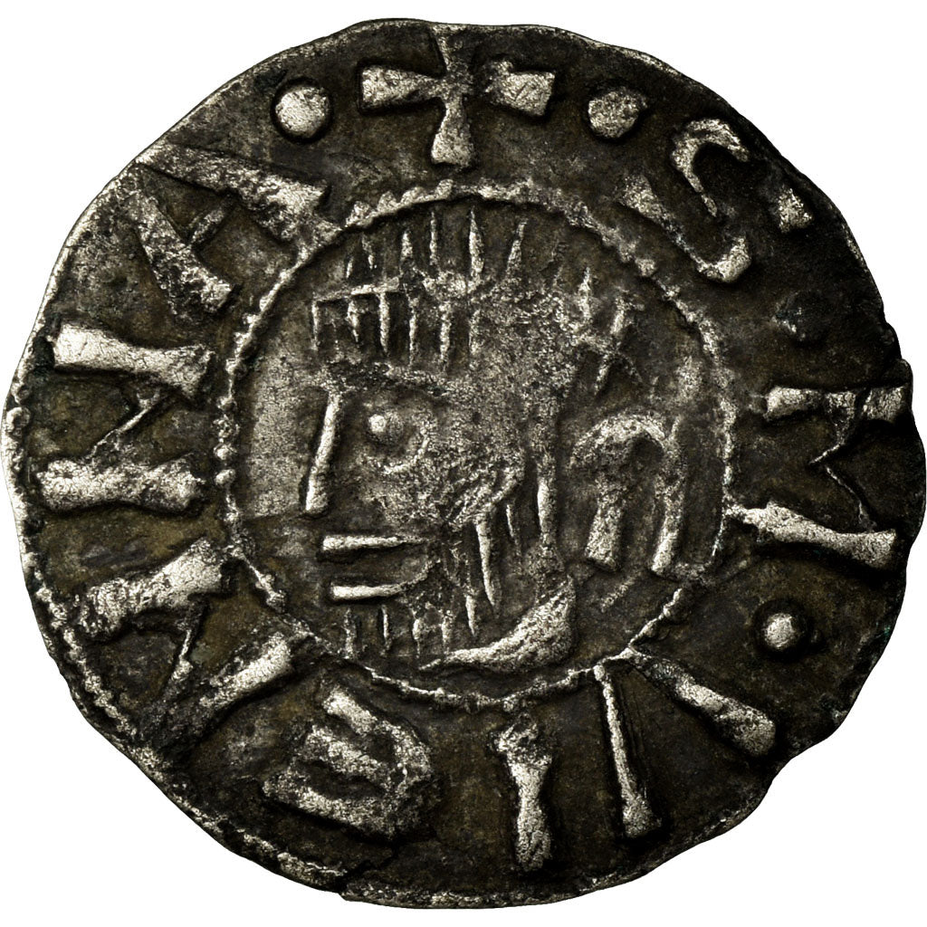 Coin, France, Dauphiné, Anonymous, Archevêché de Vienne, Denarius, Vienne