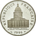Münze, Frankreich, Panthéon, 100 Francs, 1996, Paris, VZ+, Silber, KM:951.1