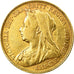 Coin, Australia, Victoria, Sovereign, 1900, Sydney, VF(30-35), Gold, KM:13
