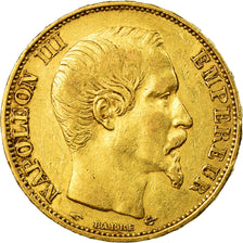 Monnaie, France, Napoleon III, Napoléon III, 20 Francs, 1858, Paris, TB+, Or