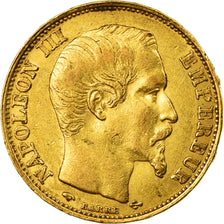 Monnaie, France, Napoleon III, Napoléon III, 20 Francs, 1858, Paris, TTB, Or