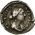 Coin, Faustina II, Denarius, 163, Rome, EF(40-45), Silver, RIC:677