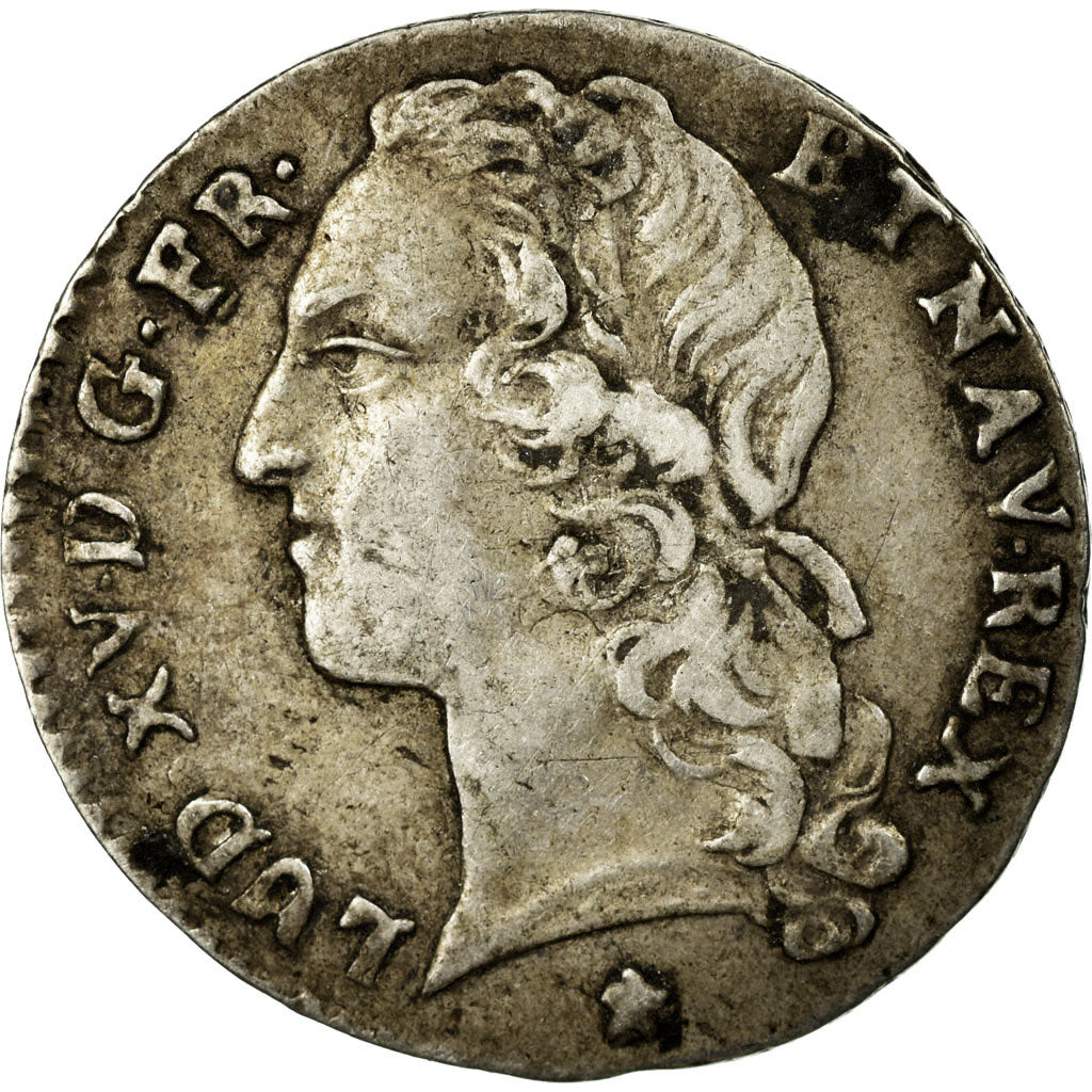 Monnaie, France, Louis XV, 1/10 Écu au bandeau, 12 Sols, 1/10 ECU, 1769, Metz