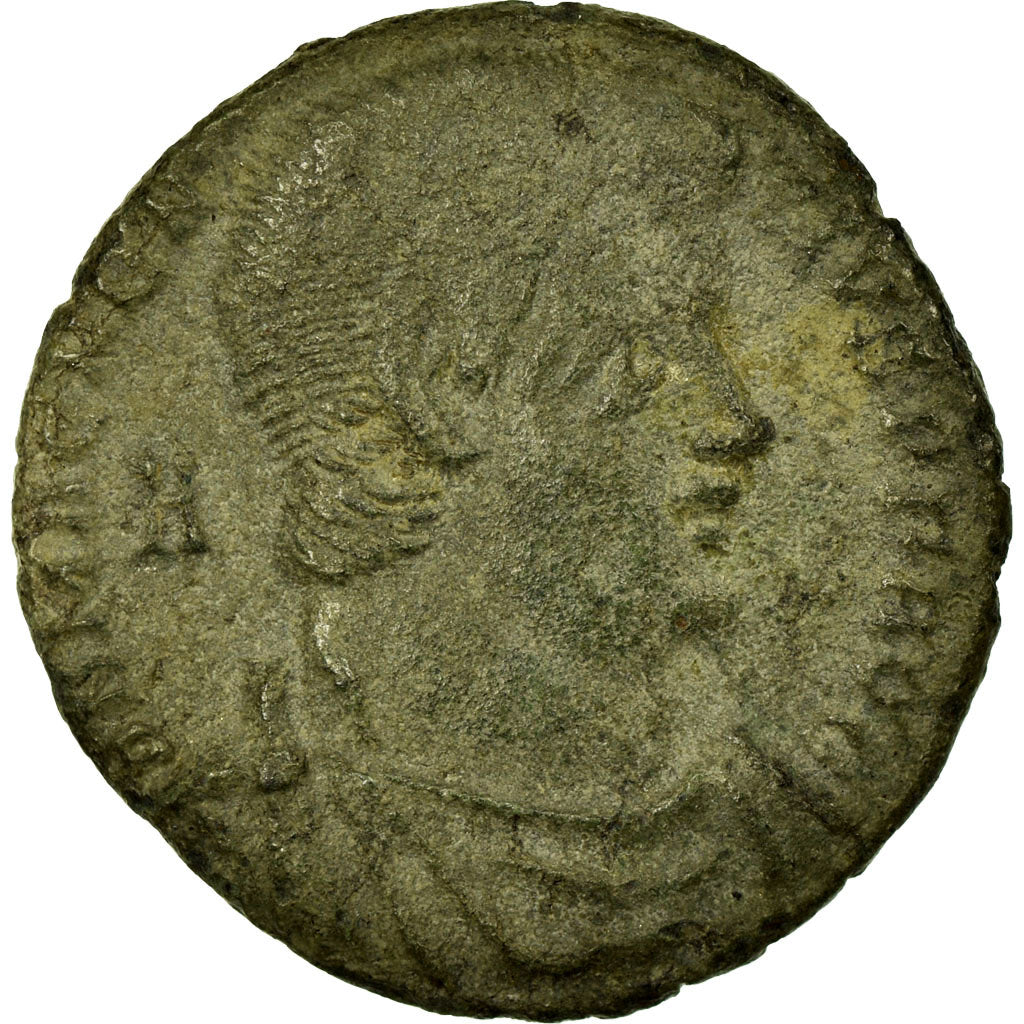 Coin, Magnentius, Maiorina, Trier, VF(30-35), Copper, Cohen:68