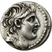Monnaie, Antiochos VII, Tétradrachme, 138-129 AV JC, Antioche, TTB+, Argent