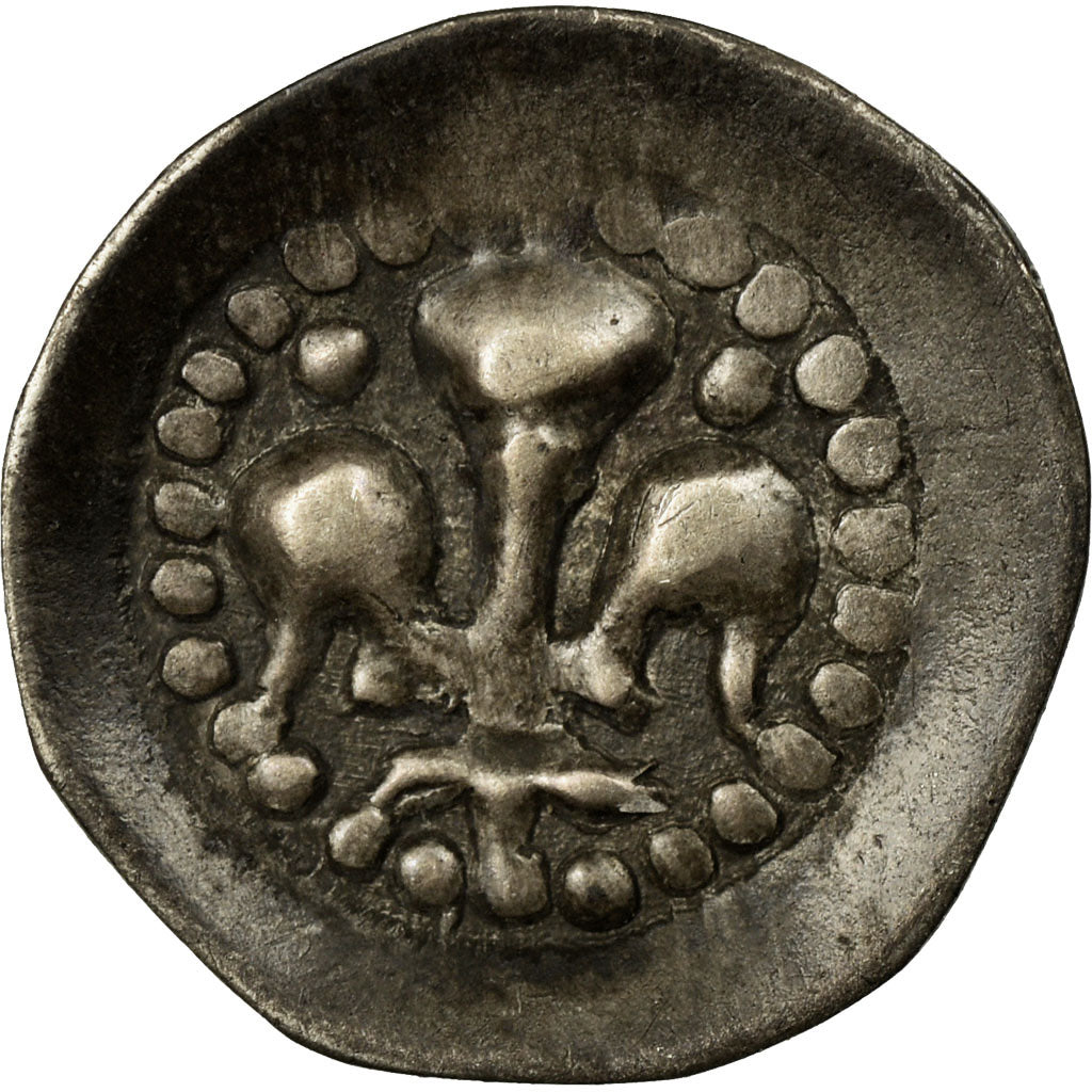 Coin, France, Pfennig, Strasbourg, EF(40-45), Silver, Boudeau:1329