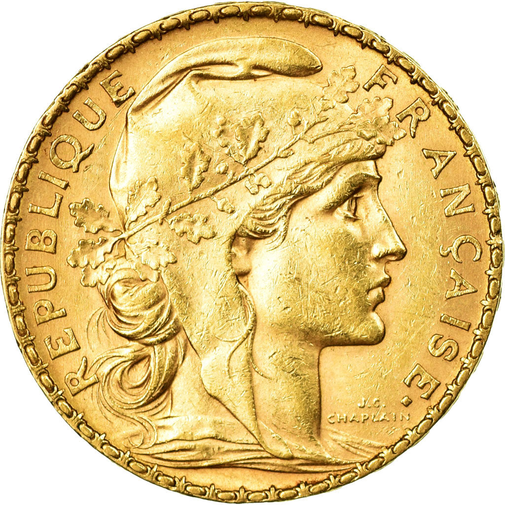 Monnaie, France, Marianne, 20 Francs, 1904, Paris, SUP, Or, Gadoury:1064, KM:847