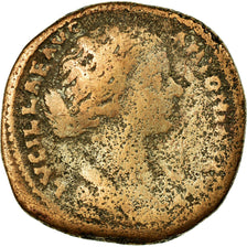 Coin, Lucilla, Sestertius, 164-182, Rome, VF(30-35), Copper, RIC:1747
