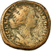 Coin, Lucilla, Sestertius, 164-182, Rome, VF(30-35), Copper, RIC:1747