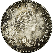 Coin, France, Louis XV, 1/6 Écu (XX – S) de France-Navarre, 20 Sols, 1/6 ECU