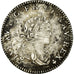 Coin, France, Louis XV, 1/6 Écu (XX – S) de France-Navarre, 20 Sols, 1/6 ECU