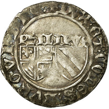 Münze, Frankreich, Bourgogne, Philippe le Bon, Grand blanc aux écus, Chaussin