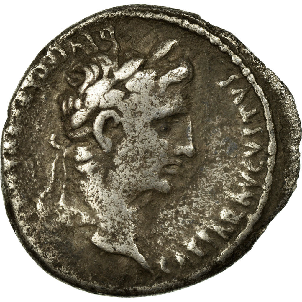 Coin, Augustus, Denarius, 1-12, Rome, EF(40-45), Silver, RIC:204
