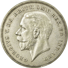 Moneta, Gran Bretagna, George V, Crown, 1935, SPL-, Argento, KM:842
