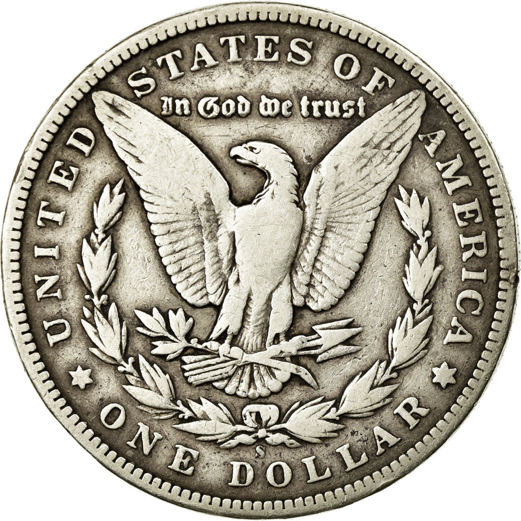 Coin, United States, Morgan Dollar, Dollar, 1899, U.S. Mint, San Francisco