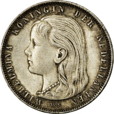 Monnaie, Pays-Bas, Wilhelmina I, Gulden, 1897, TTB+, Argent, KM:117