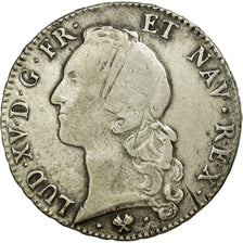 Moeda, França, Louis XV, Écu au bandeau, Ecu, 1770, Bayonne, VF(20-25), Prata