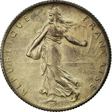 Coin, France, Semeuse, 2 Francs, 1914, Castelsarrasin, MS(60-62), Silver
