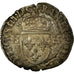 Moneda, Francia, Henri III, Douzain, 1576, Lyon, BC+, Vellón, Duplessy:1140