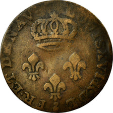 Moeda, GUIANA FRANCESA, 2 Sous, 1781, Paris, F(12-15), Lingote, KM:1