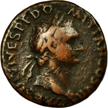 Moneda, Domitian, As, 80 AD, Rome, BC+, Cobre, RIC:311