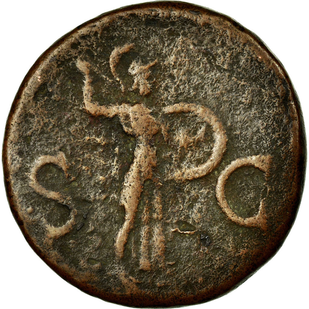 Coin, Domitian, As, 80 AD, Rome, VF(20-25), Copper, RIC:311