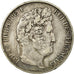 Moeda, França, Louis-Philippe, 5 Francs, 1846, Paris, EF(40-45), Prata