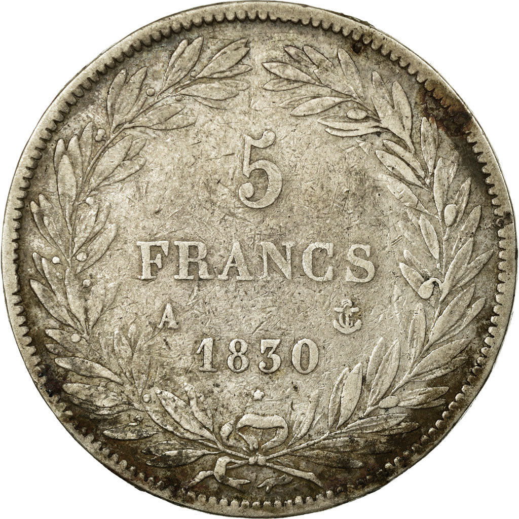 Monnaie, France, Louis-Philippe, 5 Francs, 1830, Paris, TB, Argent
