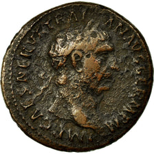 Coin, Trajan, As, 98-99, Rome, F(12-15), Copper, RIC:274