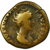 Coin, Faustina I, Dupondius, post 141, Roma, F(12-15), Copper, RIC:1192