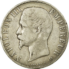 Münze, Frankreich, Napoleon III, Napoléon III, 5 Francs, 1856, Lyon, S
