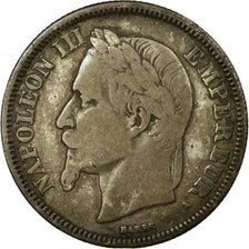 Münze, Frankreich, Napoleon III, Napoléon III, 2 Francs, 1866, Paris, SGE+