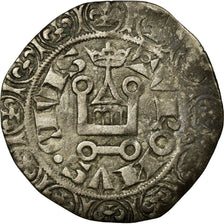 Coin, France, Philip IV, Gros Tournois, VF(20-25), Silver, Duplessy:214
