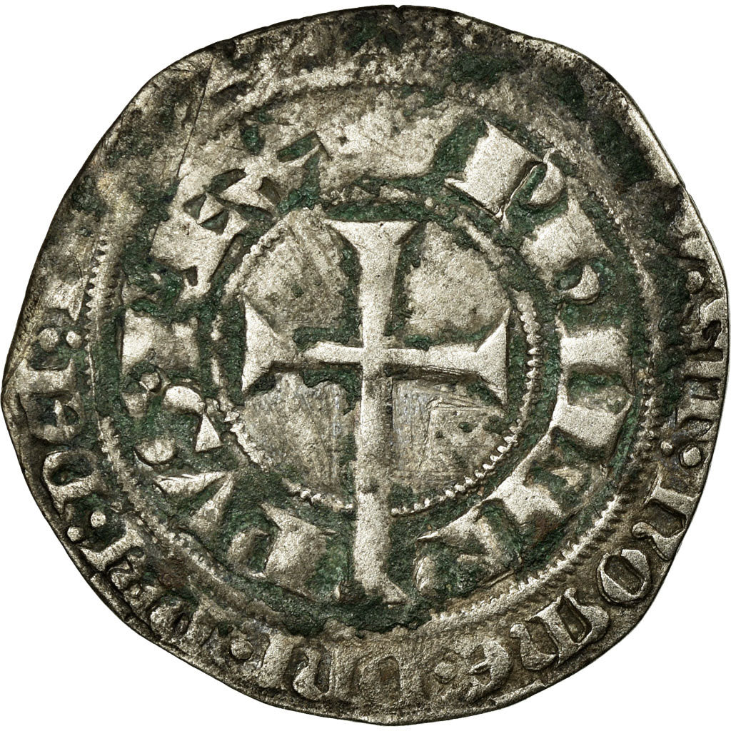 Coin, France, Philip IV, Gros Tournois, VF(20-25), Silver, Duplessy:214