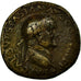 Moneta, Vespasian, As, 77-78, Lyon - Lugdunum, MB+, Rame, RIC:1217