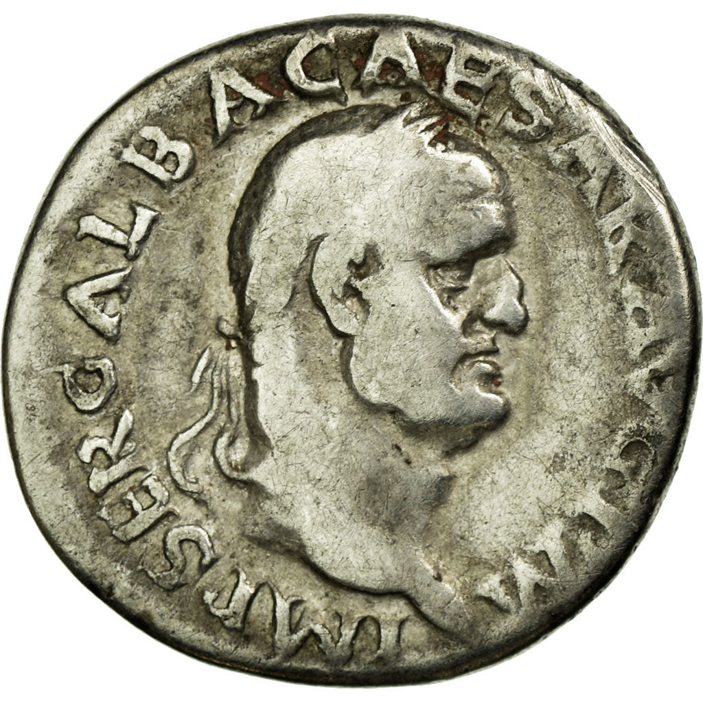 Coin, Galba, Denarius, 68 AD, Rome, VF(20-25), Silver, RIC:228