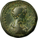 Coin, Commodus, Sestertius, 166-177, Roma, Rare, VF(30-35), Bronze, RIC:1525