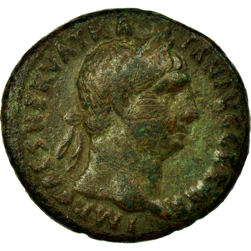 Coin, Trajan, As, 98-99, Rome, VF(30-35), Copper, RIC:274
