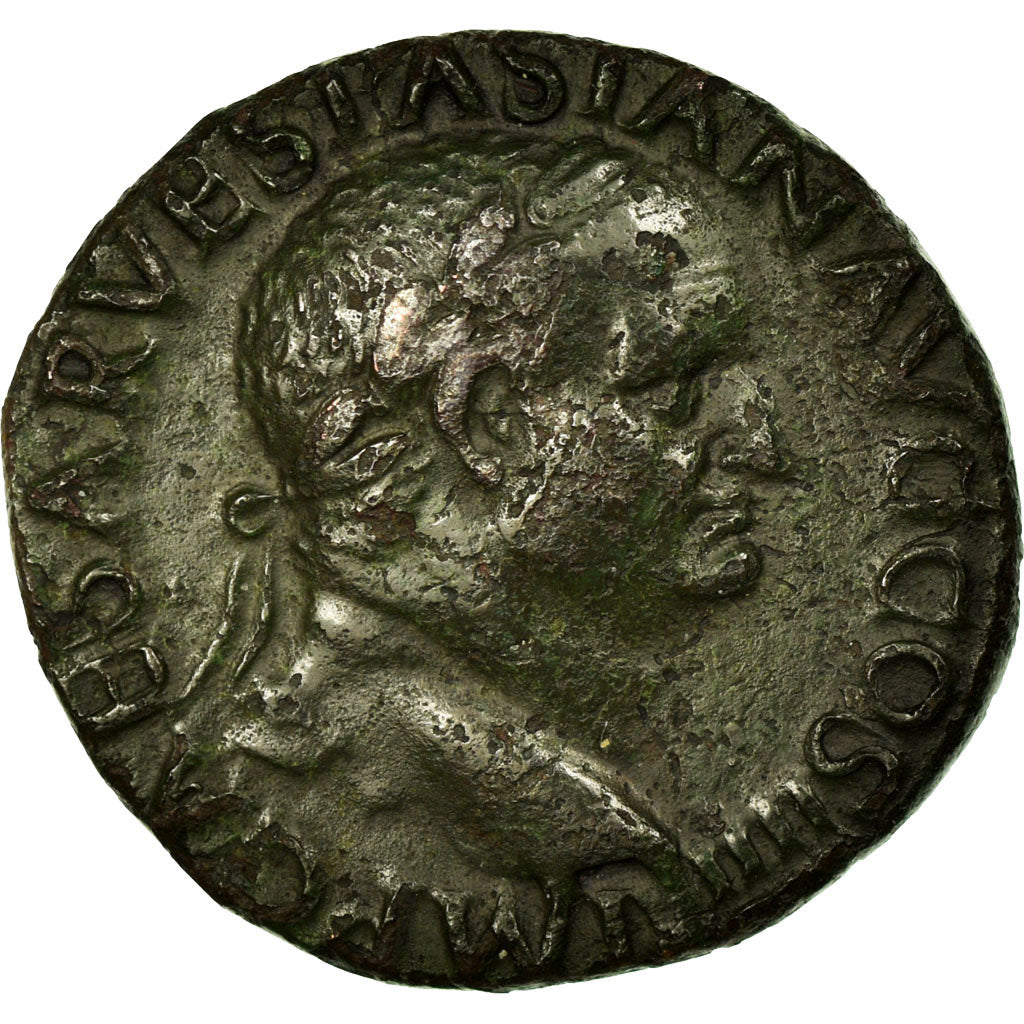 Moneta, Vespasian, As, 72, Lyon - Lugdunum, EF(40-45), Bronze, RIC:120
