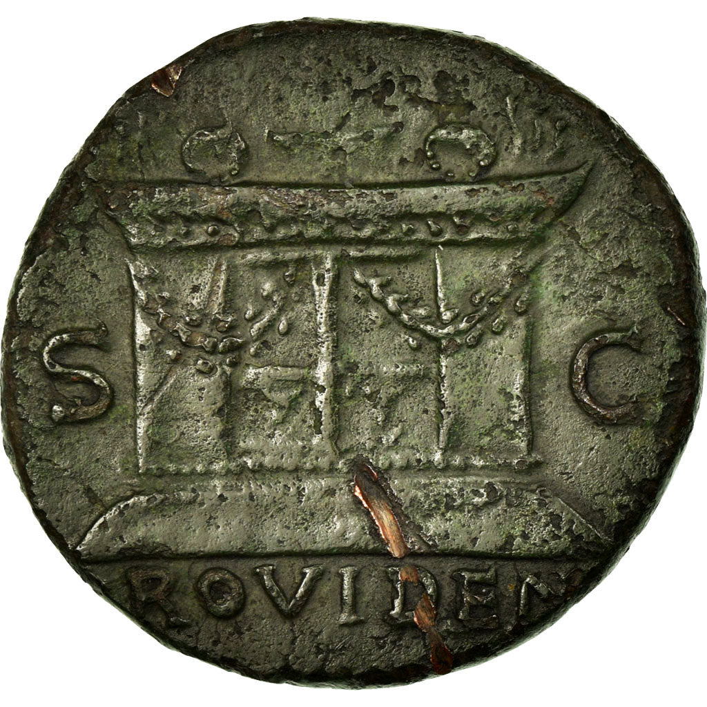 Moneta, Vespasian, As, 72, Lyon - Lugdunum, EF(40-45), Bronze, RIC:120