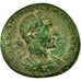 Coin, Macrinus, As, AD 217-218, Roma, VF(30-35), Bronze, RIC:200