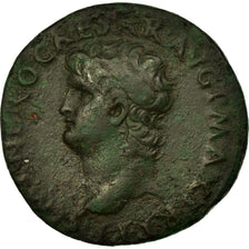 Moneta, Nero, As, 66, Lyon - Lugdunum, BB, Bronzo, RIC:534