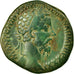 Coin, Marcus Aurelius, Sestertius, 161, Rome, VF(30-35), Copper, RIC:1154