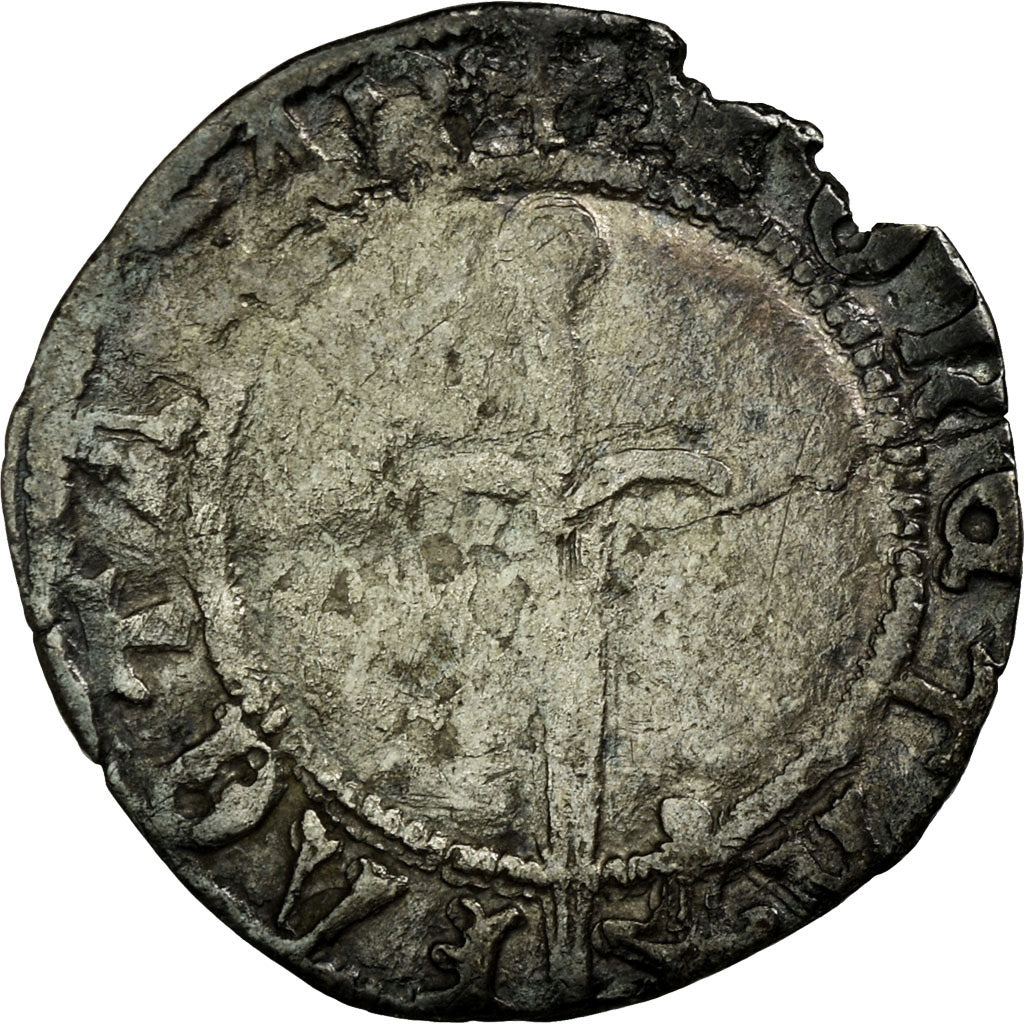 Coin, France, LORRAINE, Charles III, Sol, Nancy, VF(20-25), Billon, Boudeau:1537