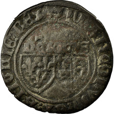 Coin, France, Henri VI, Blanc aux écus, Blanc aux Écus, Saint Lô, VF(30-35)