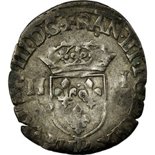 Moneta, Francia, Henri III, Douzain, 1576, Dijon, MB, Biglione, Sombart:4398