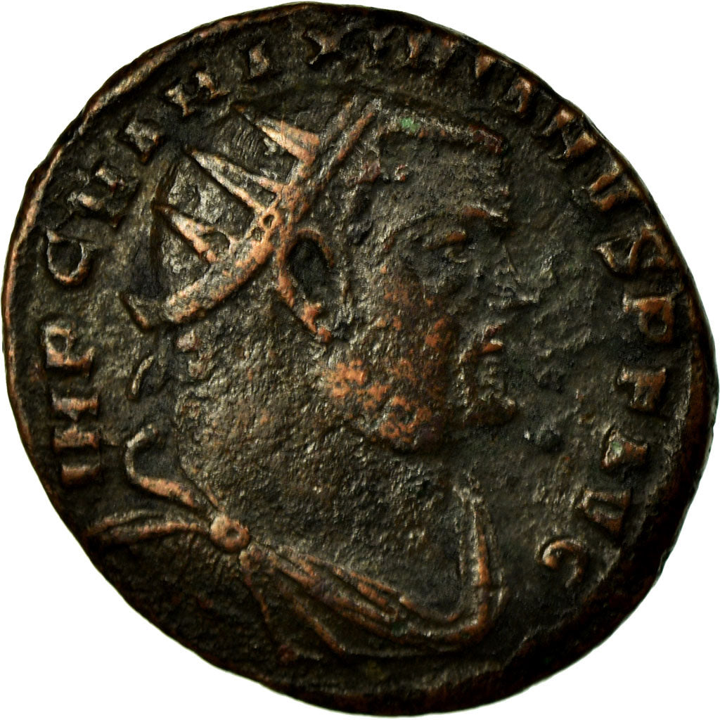 Coin, Maximianus, Aurelianus, 303-305, Alexandria, VF(30-35), Billon, RIC:59b