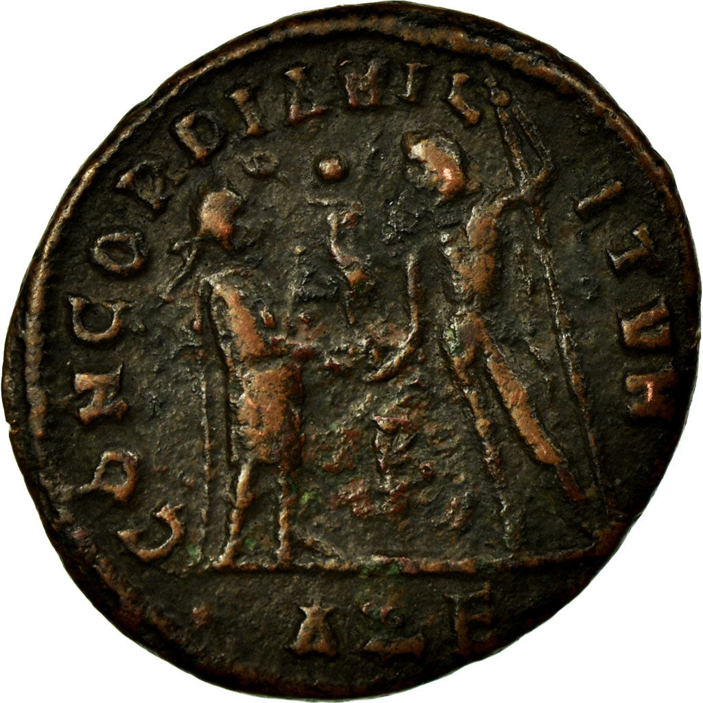 Coin, Maximianus, Aurelianus, 303-305, Alexandria, VF(30-35), Billon, RIC:59b