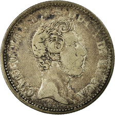 Coin, ITALIAN STATES, LUCCA, 2 Lire, 1837, F(12-15), Silver, KM:41